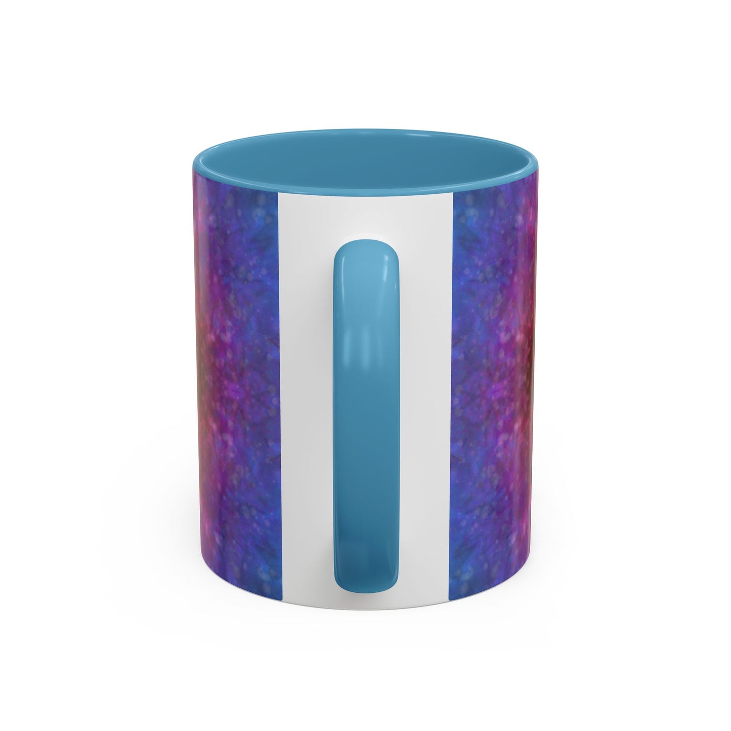 Rainbow Silk Accent Coffee Mug
