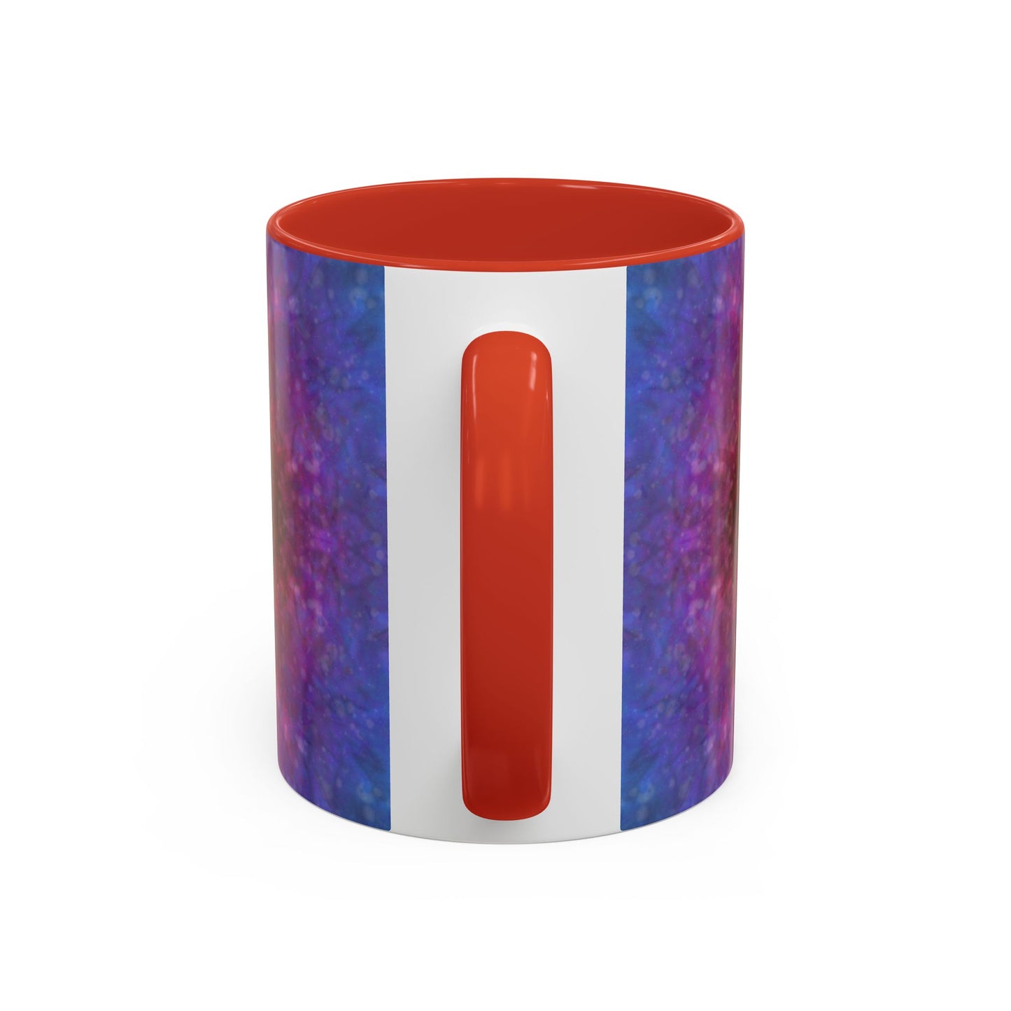 Rainbow Silk Accent Coffee Mug