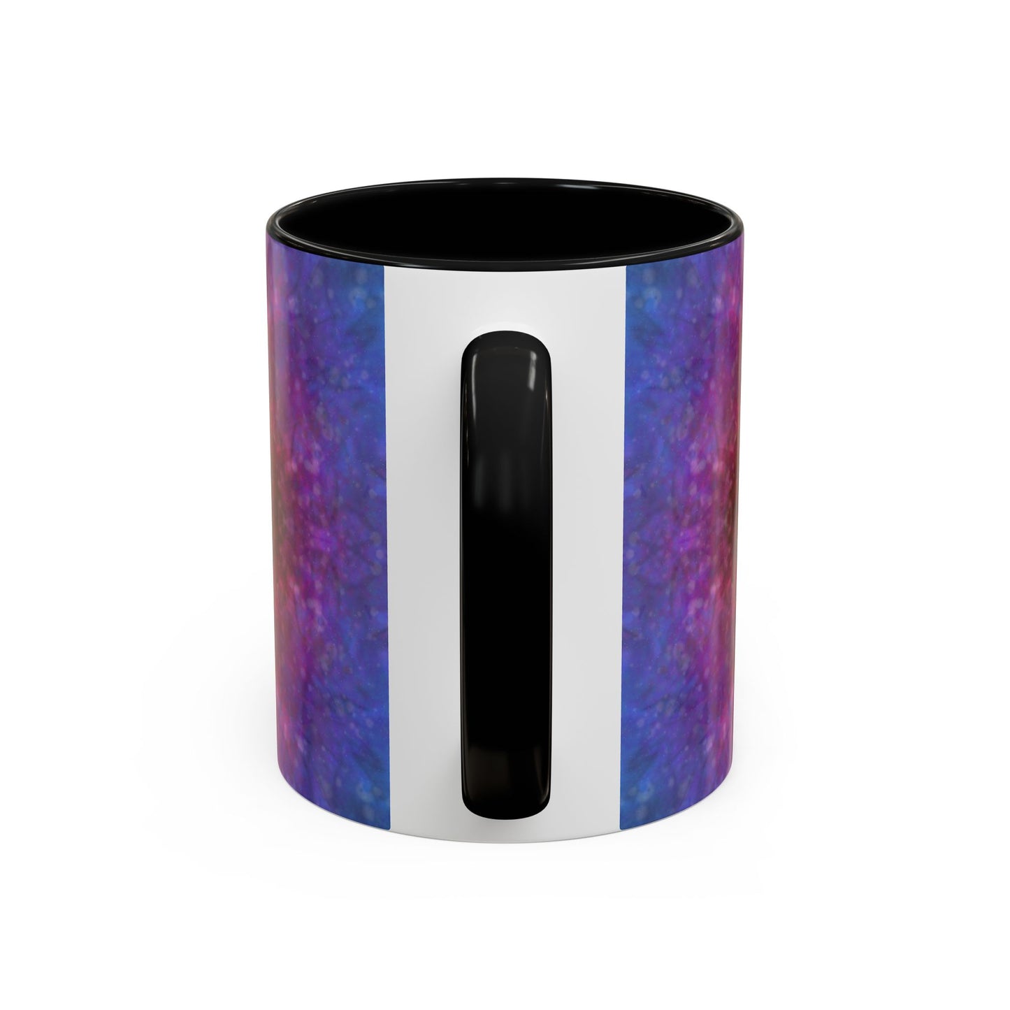 Rainbow Silk Accent Coffee Mug