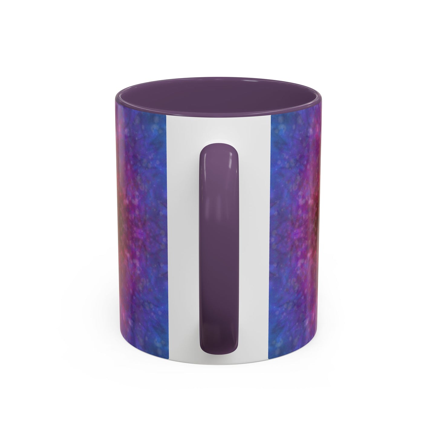 Rainbow Silk Accent Coffee Mug