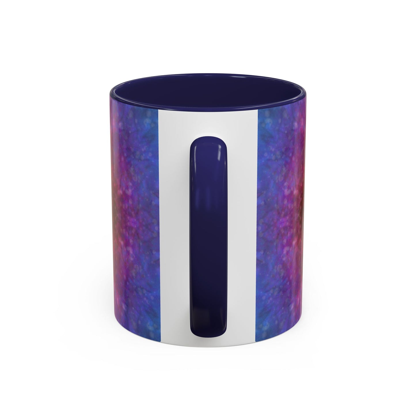Rainbow Silk Accent Coffee Mug