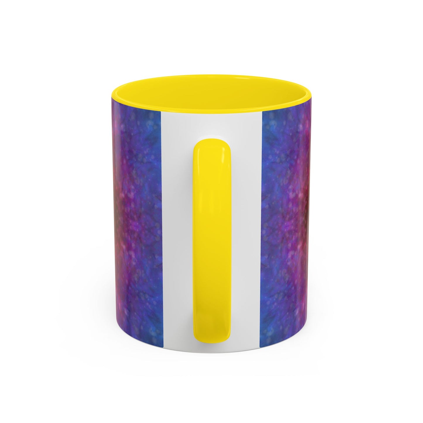 Rainbow Silk Accent Coffee Mug