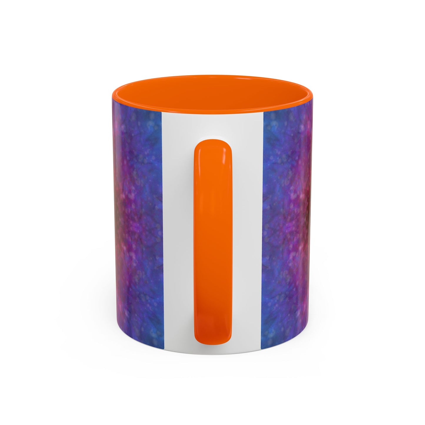 Rainbow Silk Accent Coffee Mug